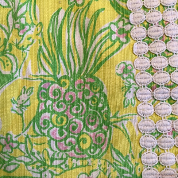 Lilly Pulitzer Shorts - Green and Yellow - Picture 4 of 8